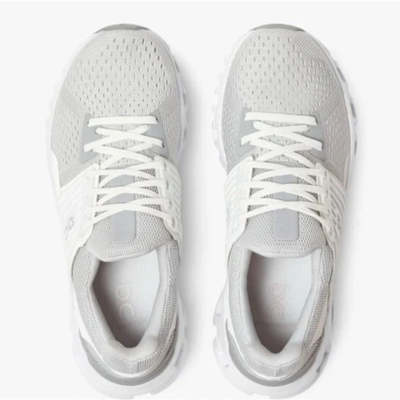 On Running Cloudswift Women's Athletic Shoes - Glacier White - Picture 4 of 16